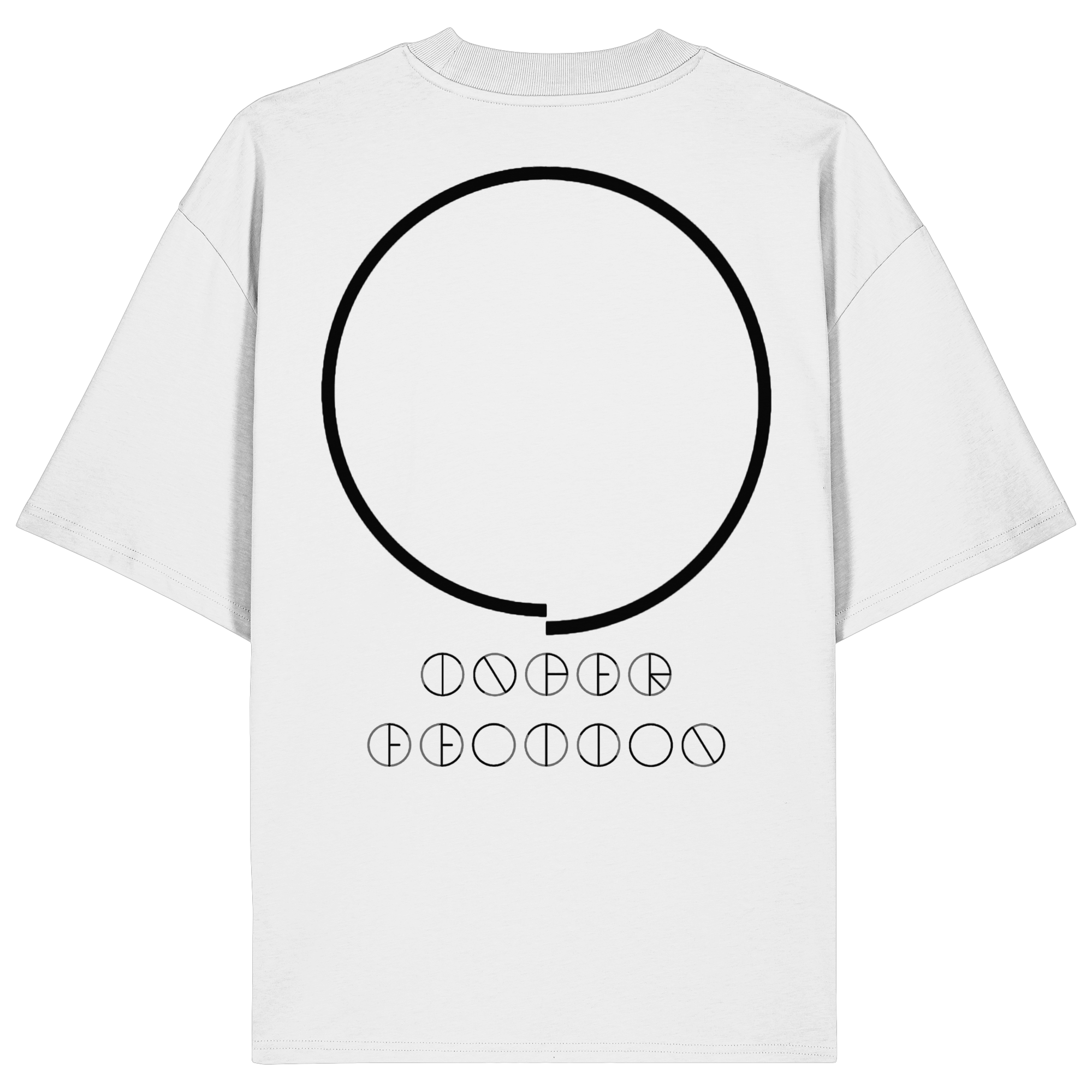 "Inperfection" - Organic Oversize Shirt - your beauty through other eyes