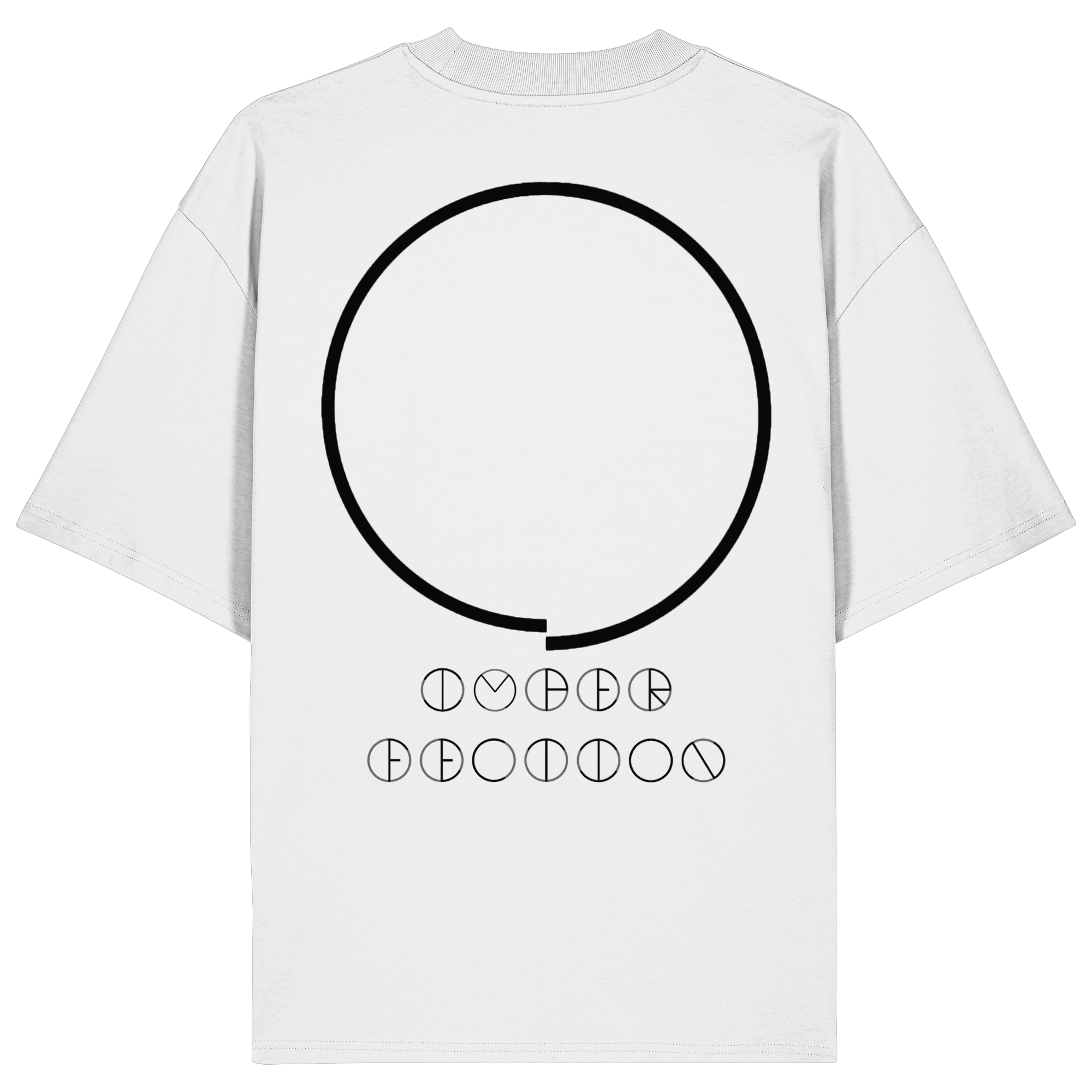 "Inperfection" - Organic Oversize Shirt