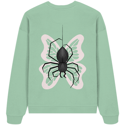 Sweater "Healing Web"  - Organic Oversize Sweatshirt