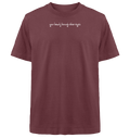 "Broken Wings, Healing Heart" - Heavy Oversized Organic Shirt - your beauty through other eyes