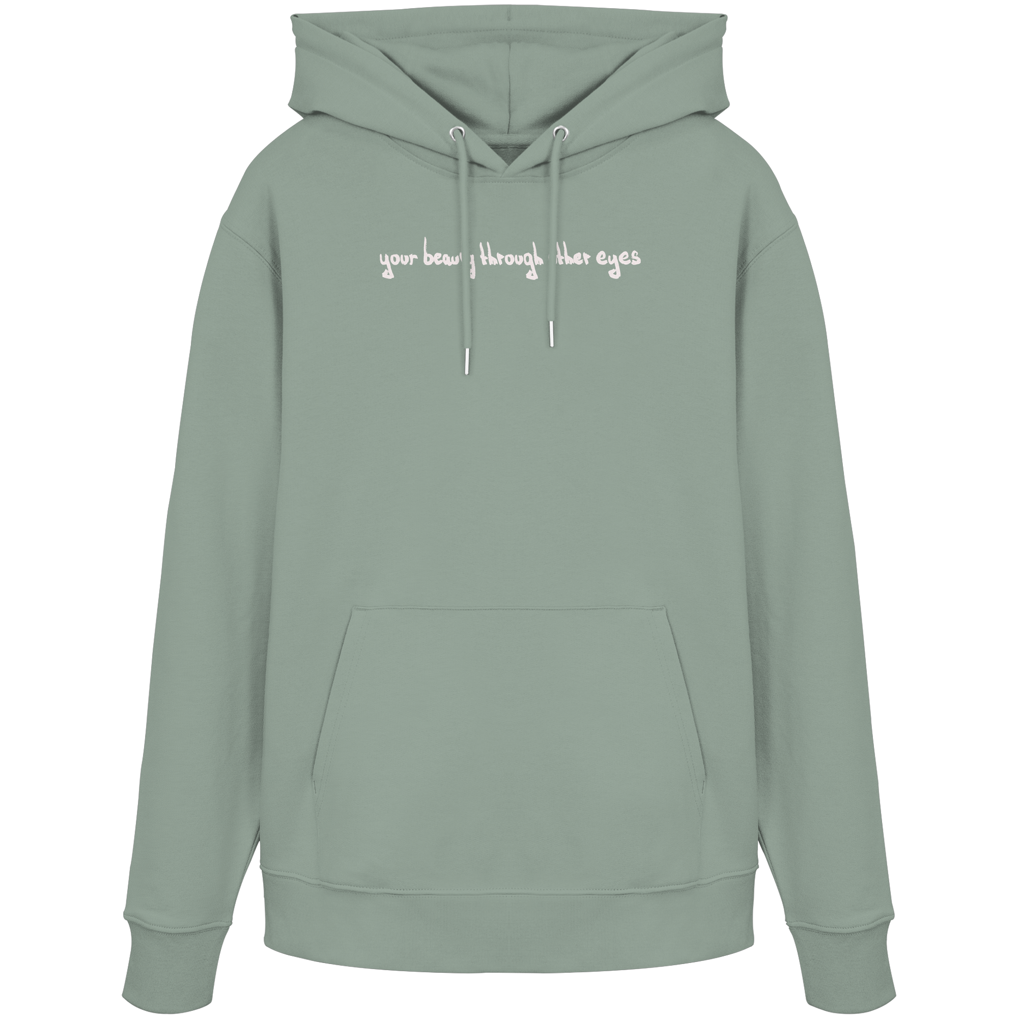"Timeless Change" - Organic Hoodie - your beauty through other eyes