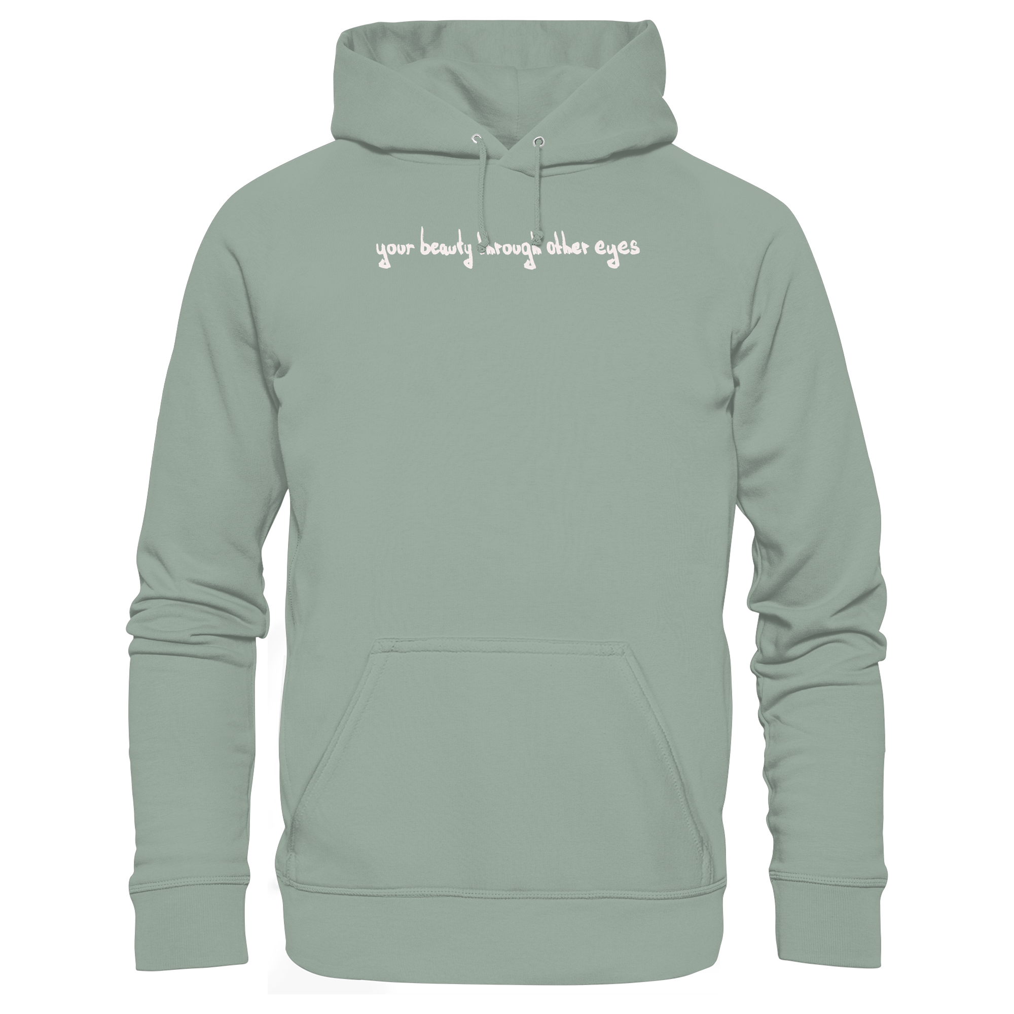 "Timeless Change" - Organic Hoodie - your beauty through other eyes