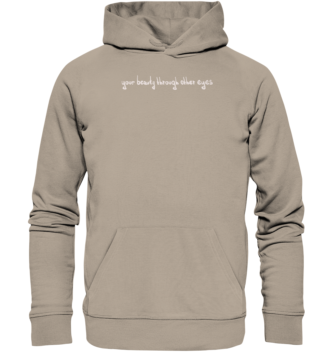 Organic Hoodie - "Whisper of Transformation" - Organic Hoodie