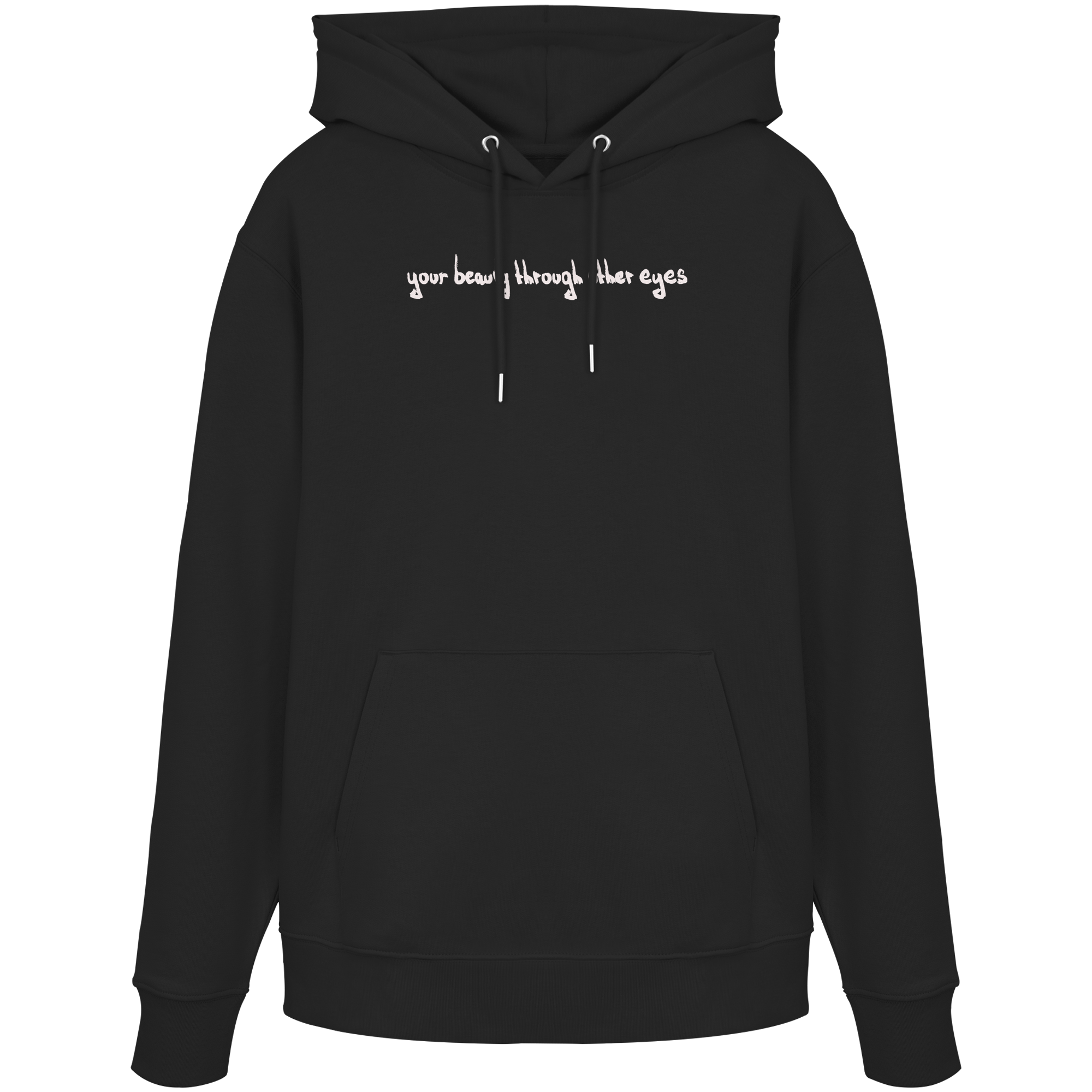 "Timeless Change" - Organic Hoodie - your beauty through other eyes