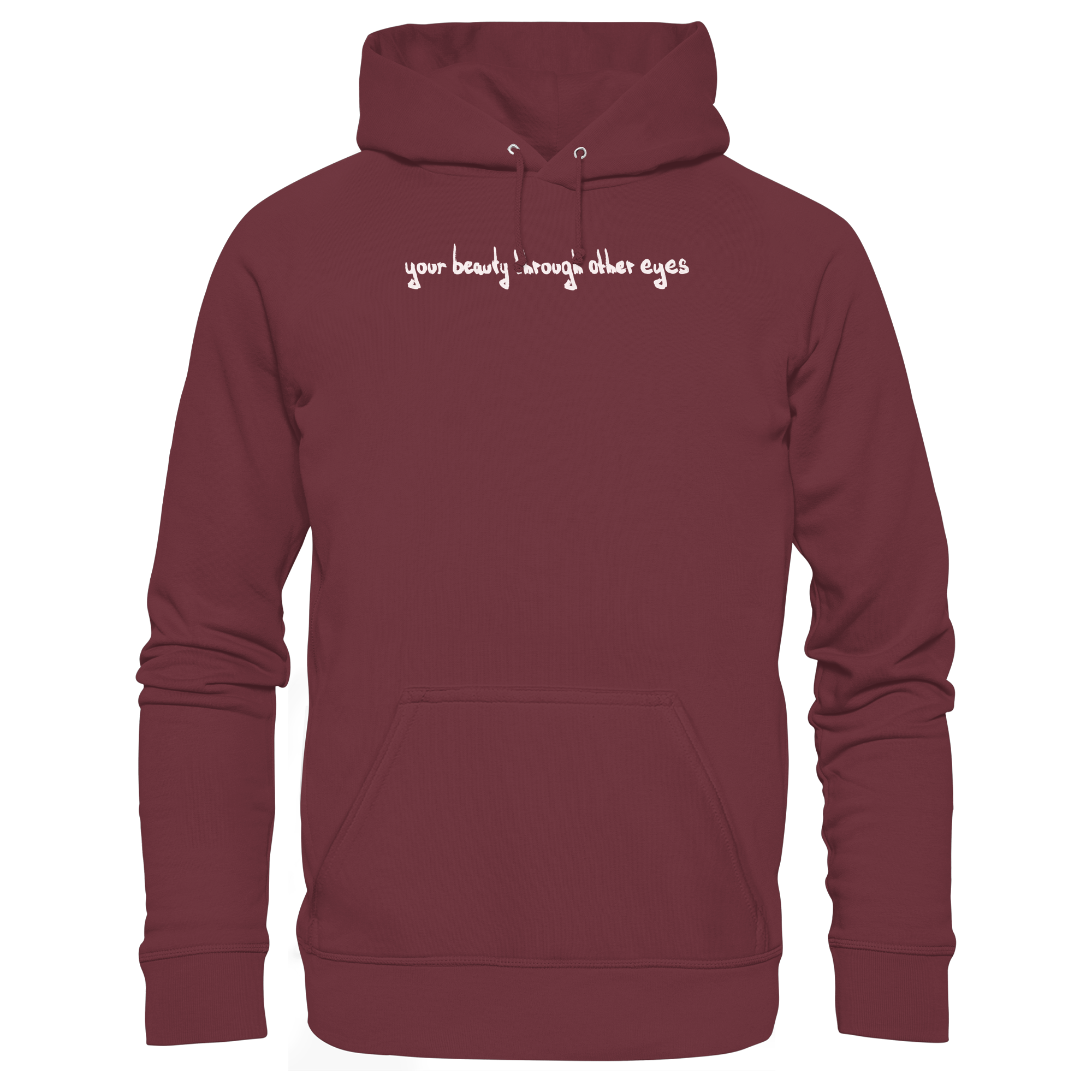 "Timeless Change" - Organic Hoodie - your beauty through other eyes