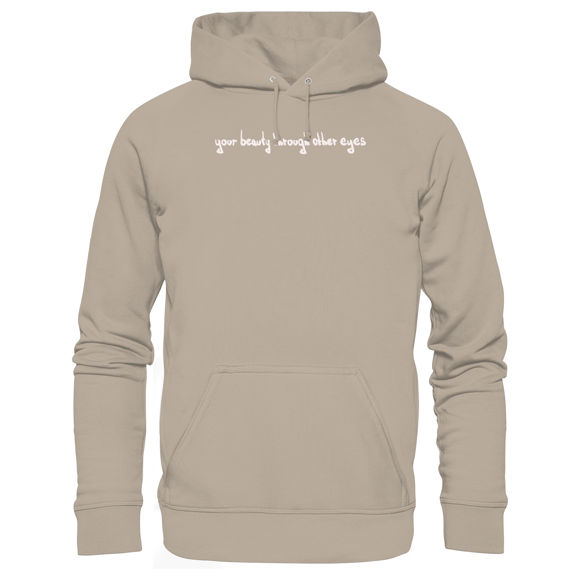 "Timeless Change" - Organic Hoodie - your beauty through other eyes