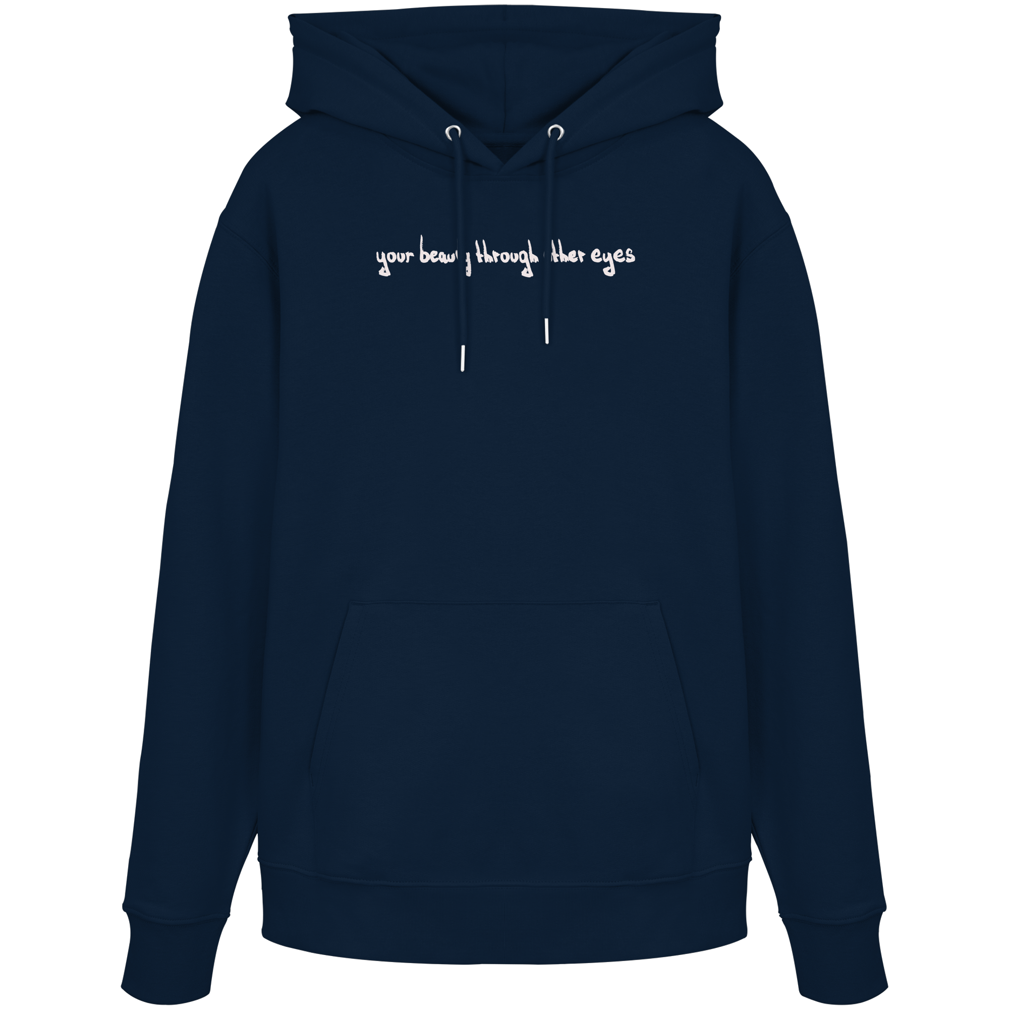 "Timeless Change" - Organic Hoodie - your beauty through other eyes