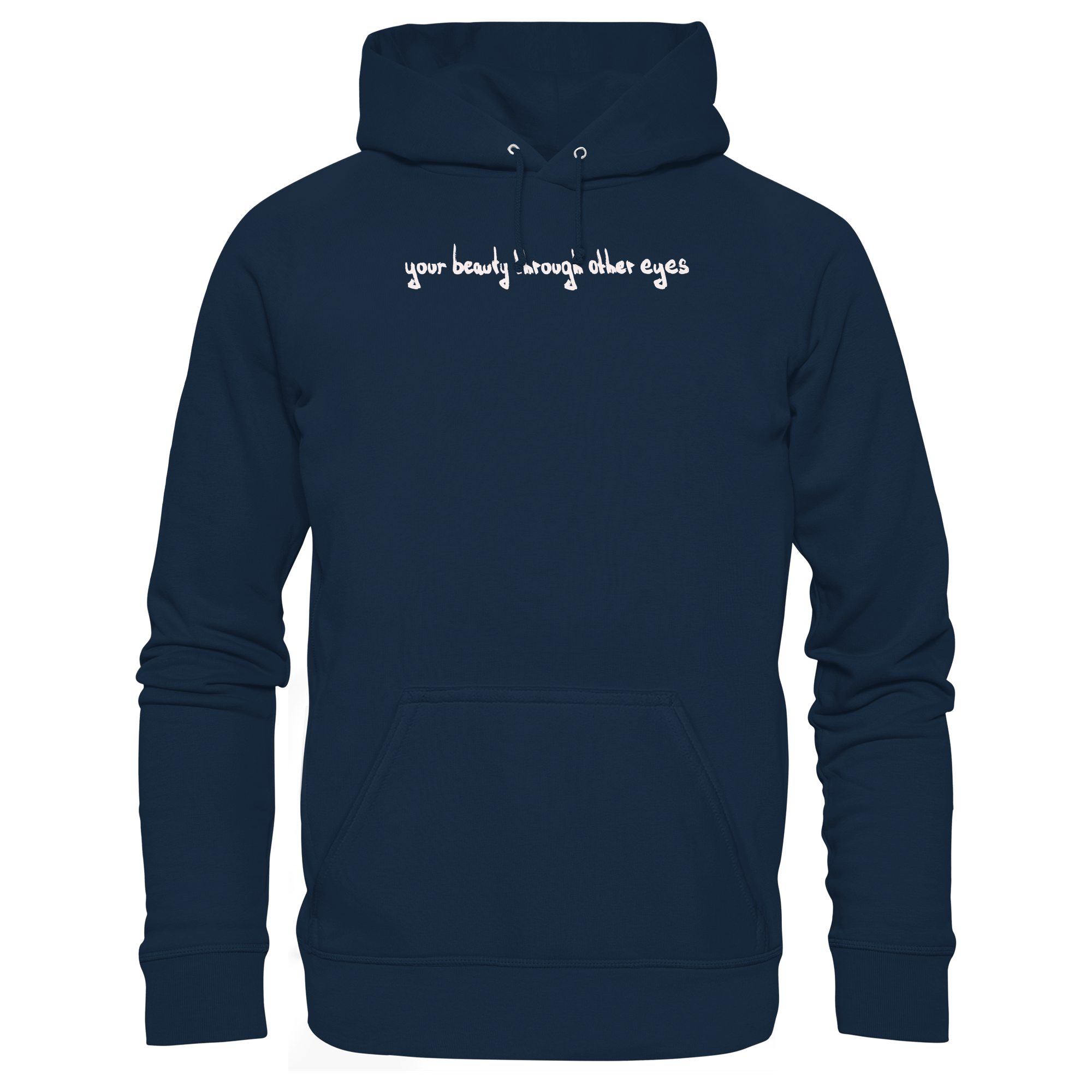 "Timeless Change" - Organic Hoodie - your beauty through other eyes