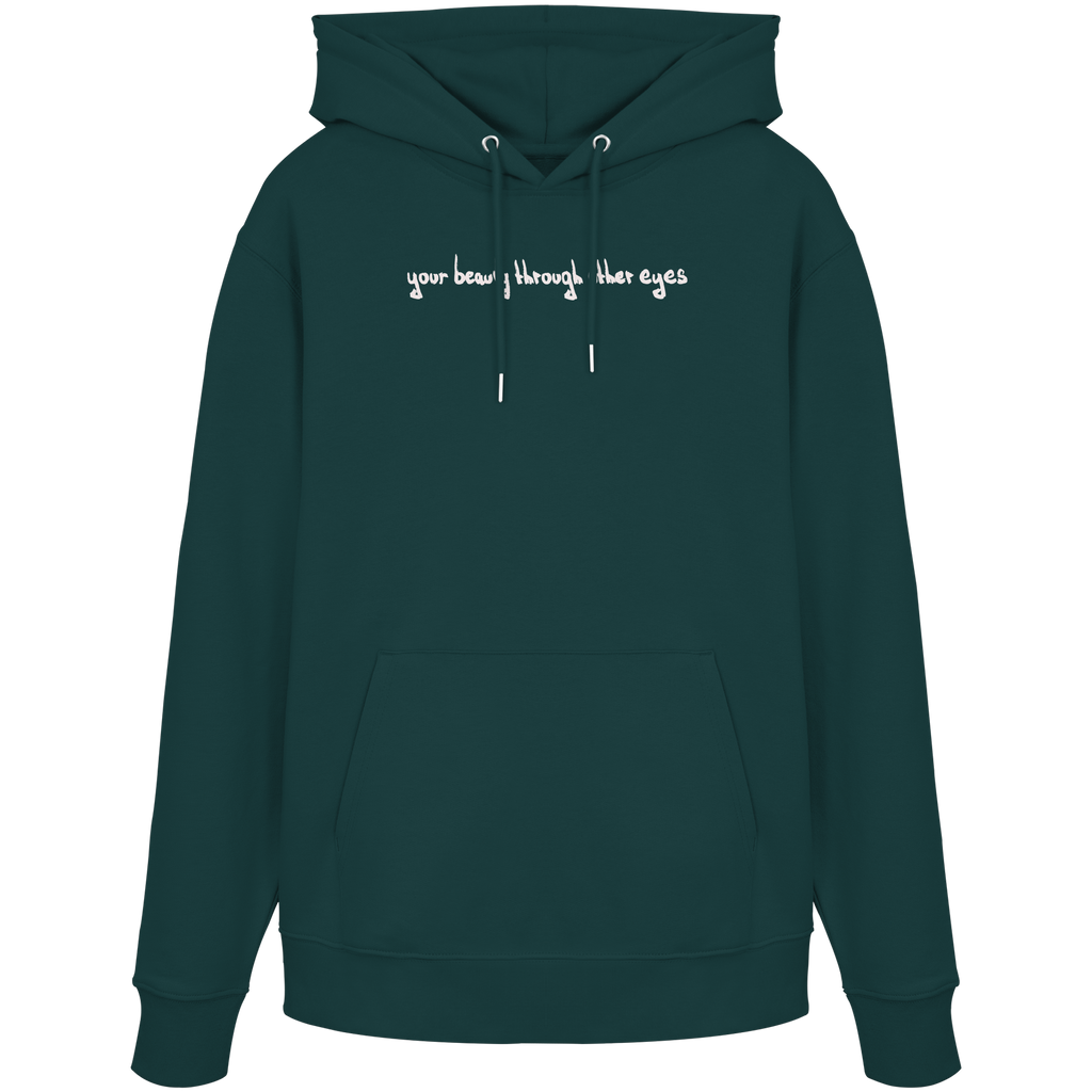 "Timeless Change" - Organic Hoodie - your beauty through other eyes