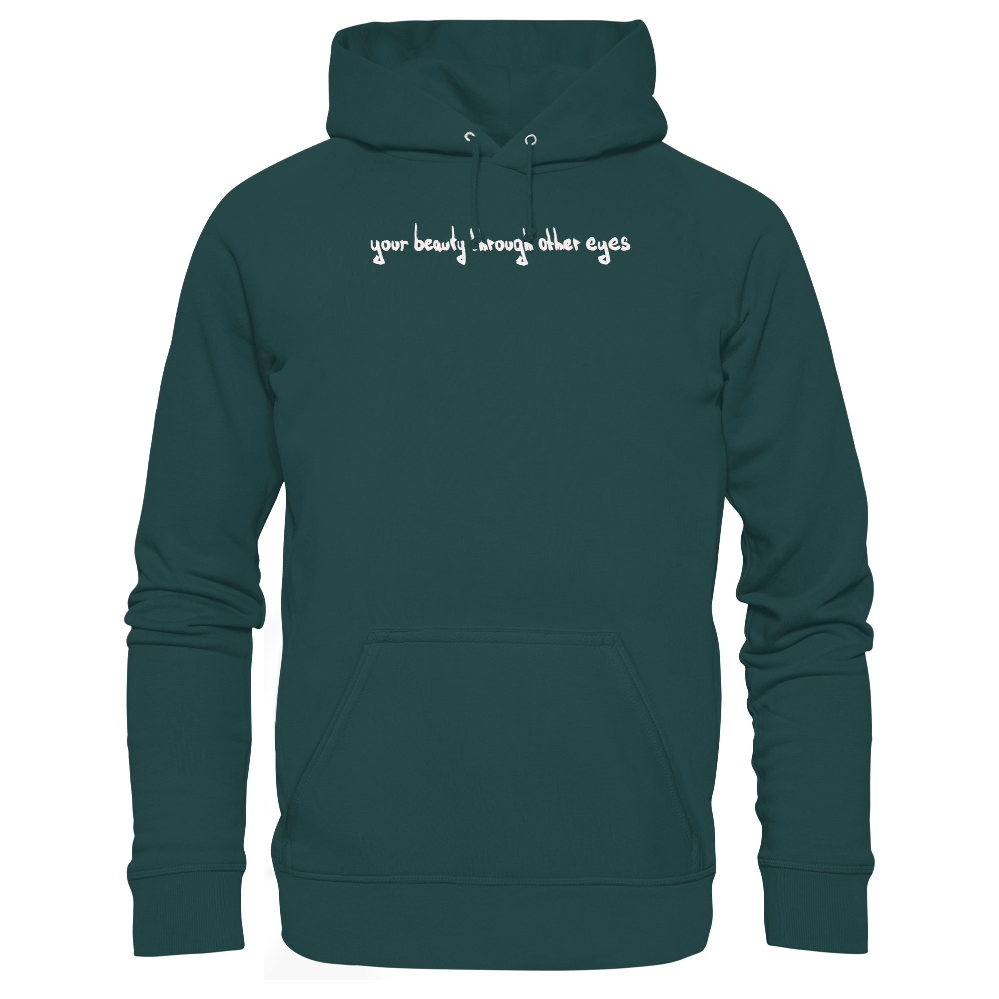 "Timeless Change" - Organic Hoodie - your beauty through other eyes