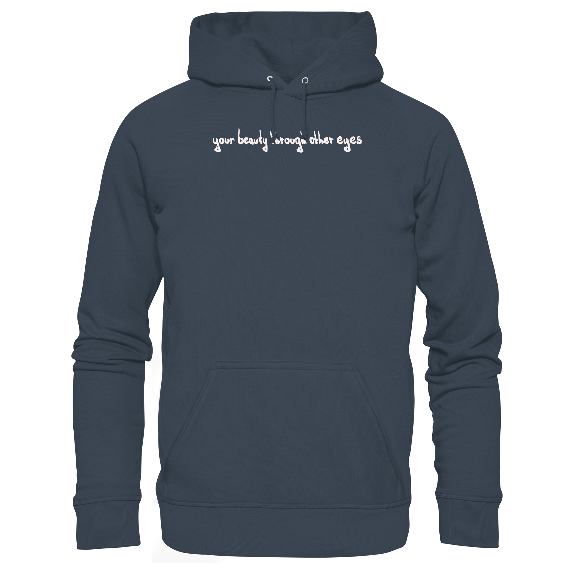"Timeless Change" - Organic Hoodie - your beauty through other eyes