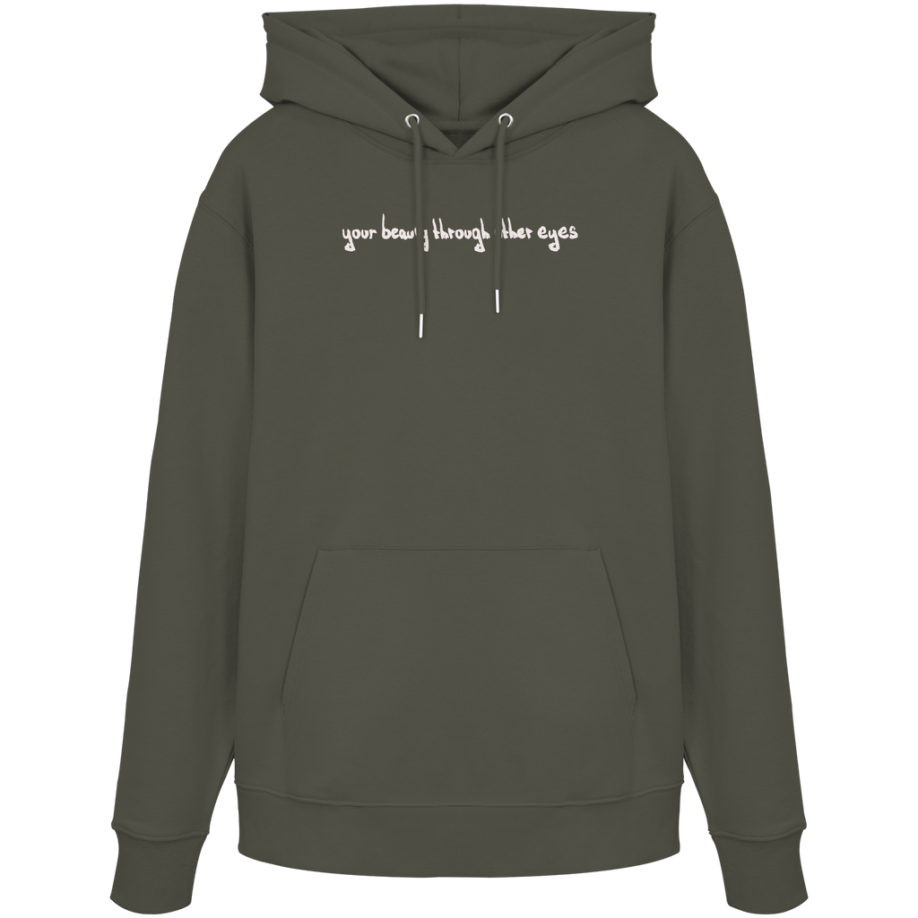 "Timeless Change" - Organic Hoodie - your beauty through other eyes