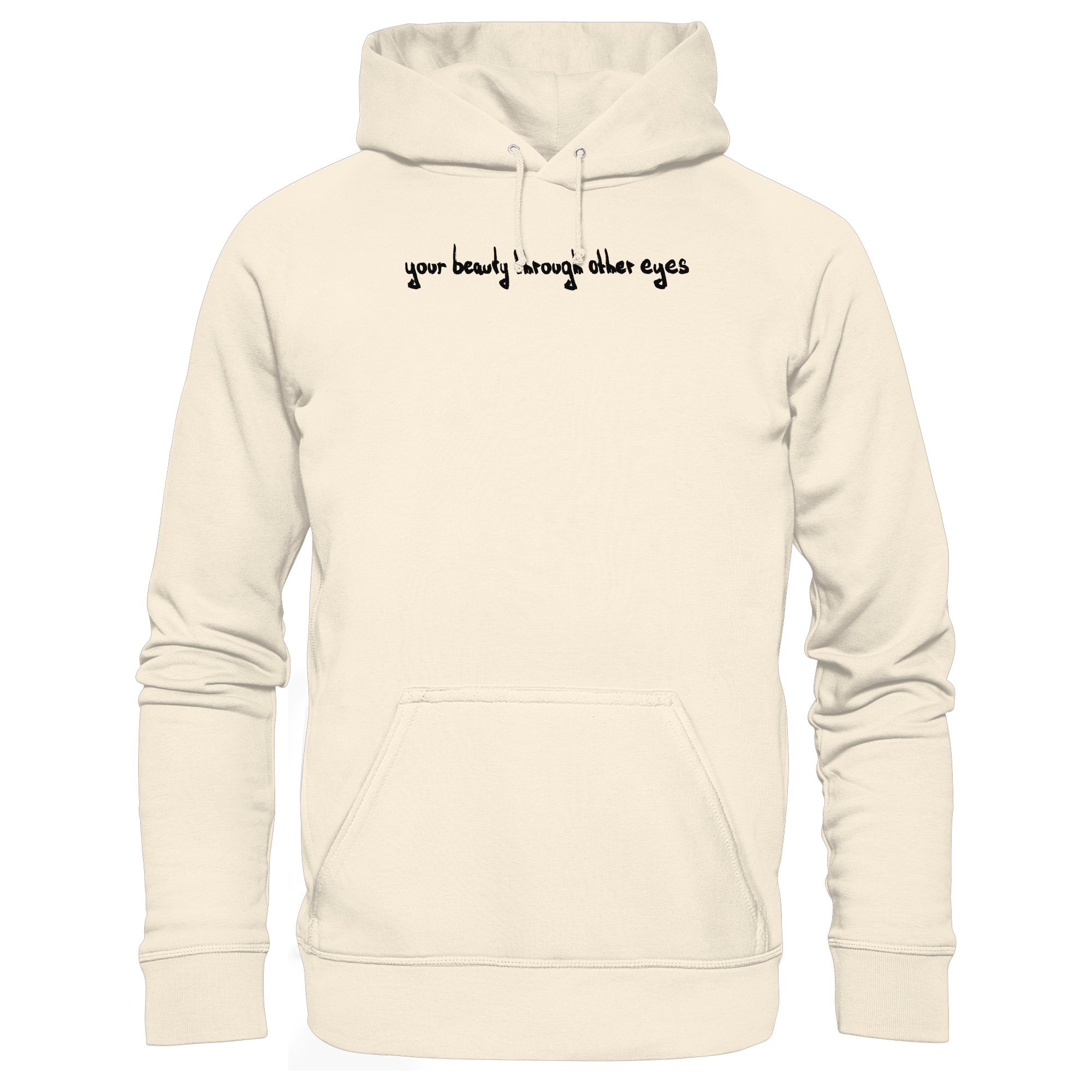 "Timeless Change" - Organic Hoodie - your beauty through other eyes