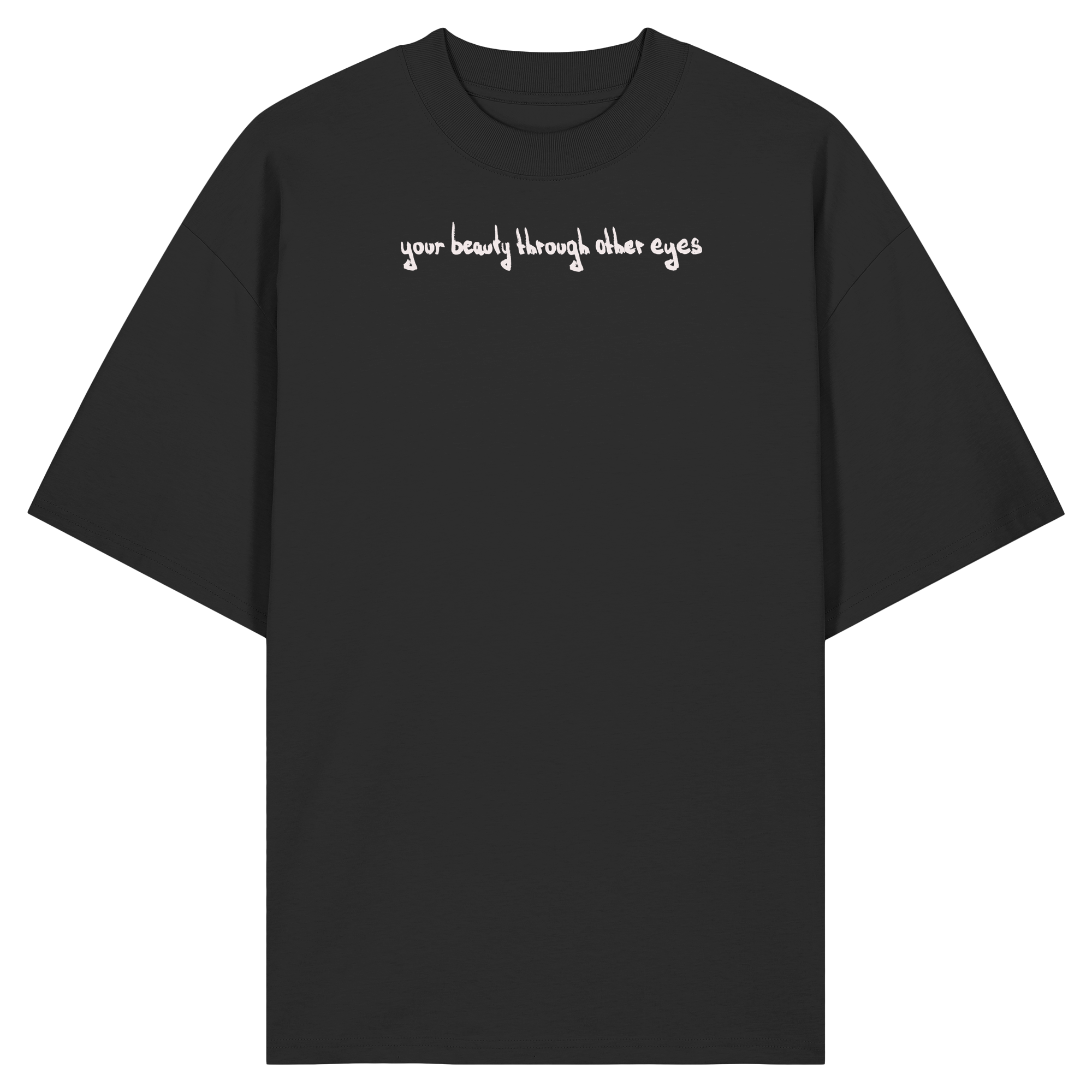 "Inperfection" - Organic Oversize Shirt