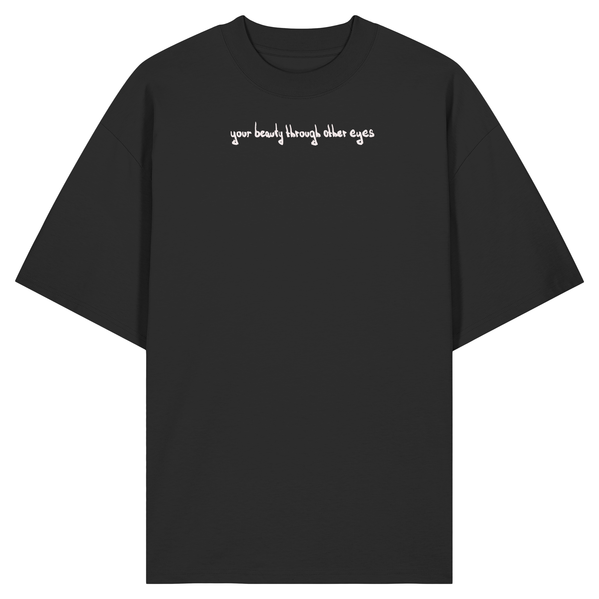the song of inner beauty - Organic Oversize Shirt