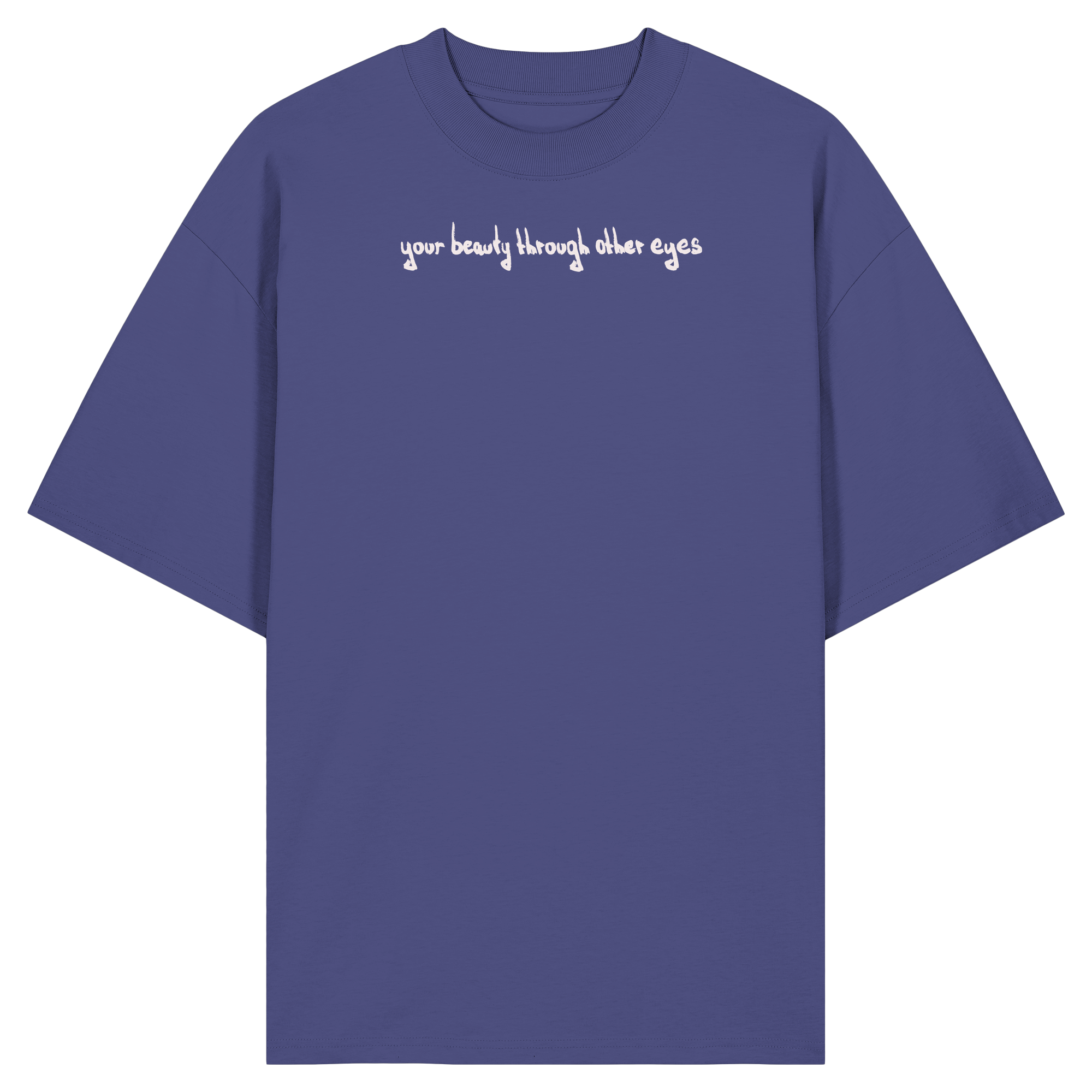 "Inperfection" - Organic Oversize Shirt