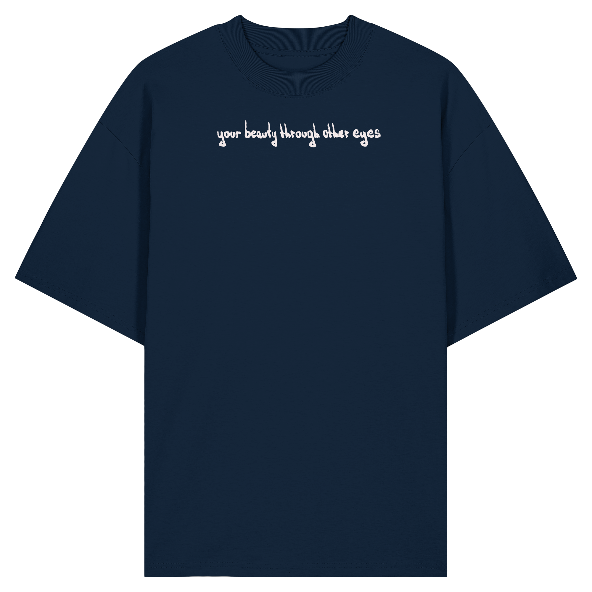 "Inperfection" - Organic Oversize Shirt