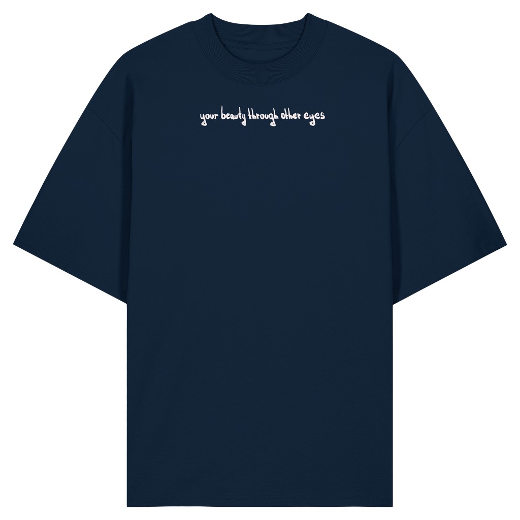the song of inner beauty - Organic Oversize Shirt