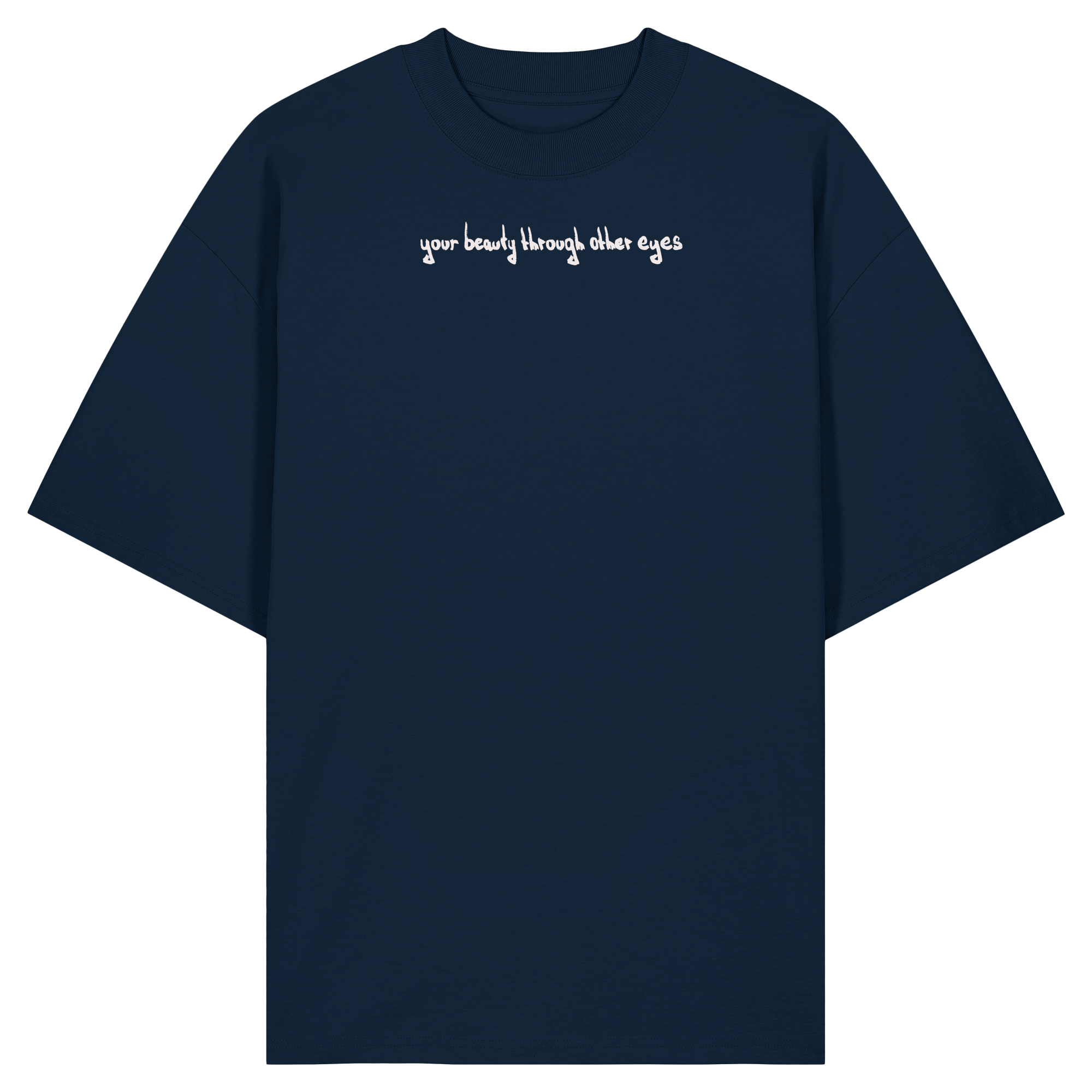 the song of inner beauty - Organic Oversize Shirt