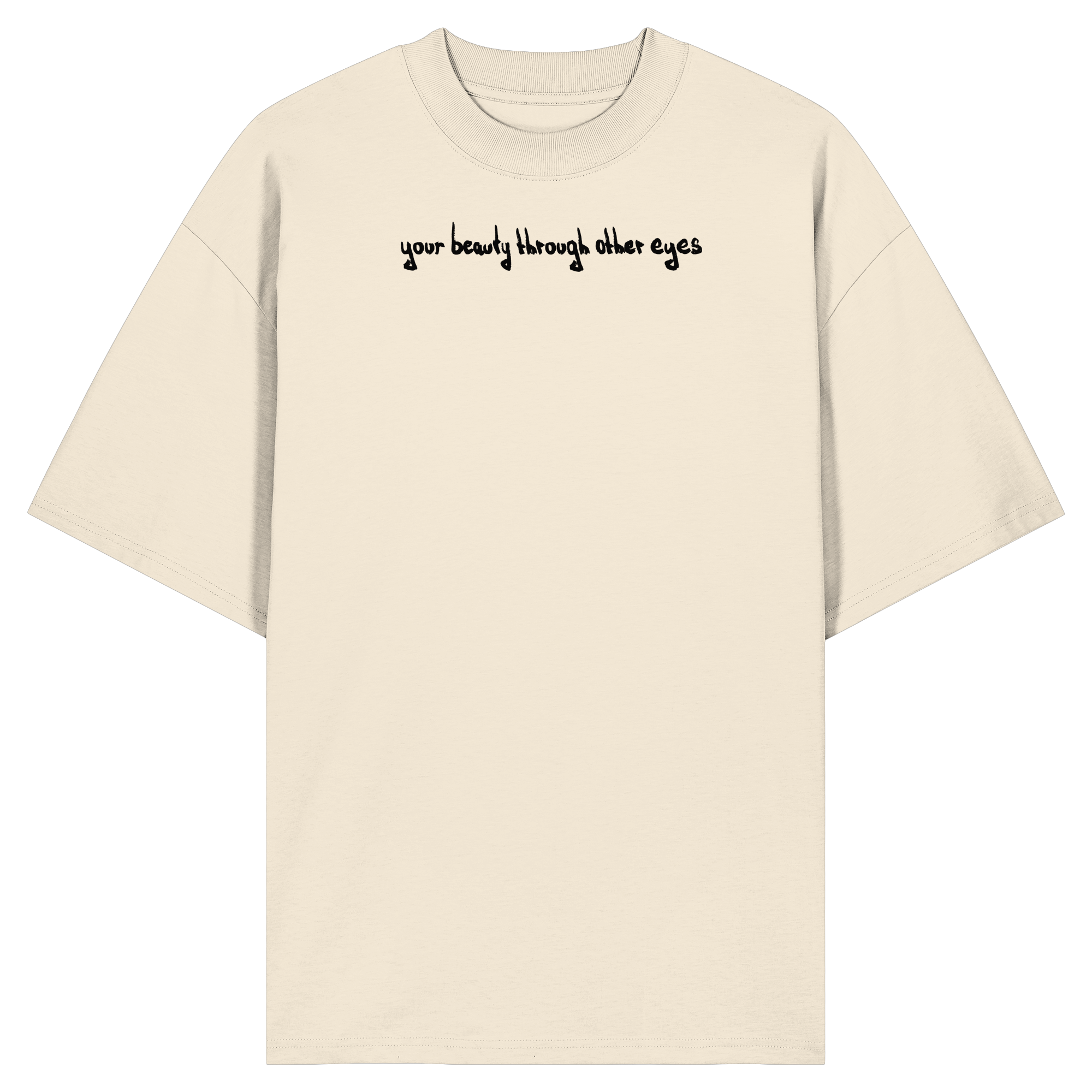 "Inperfection" - Organic Oversize Shirt