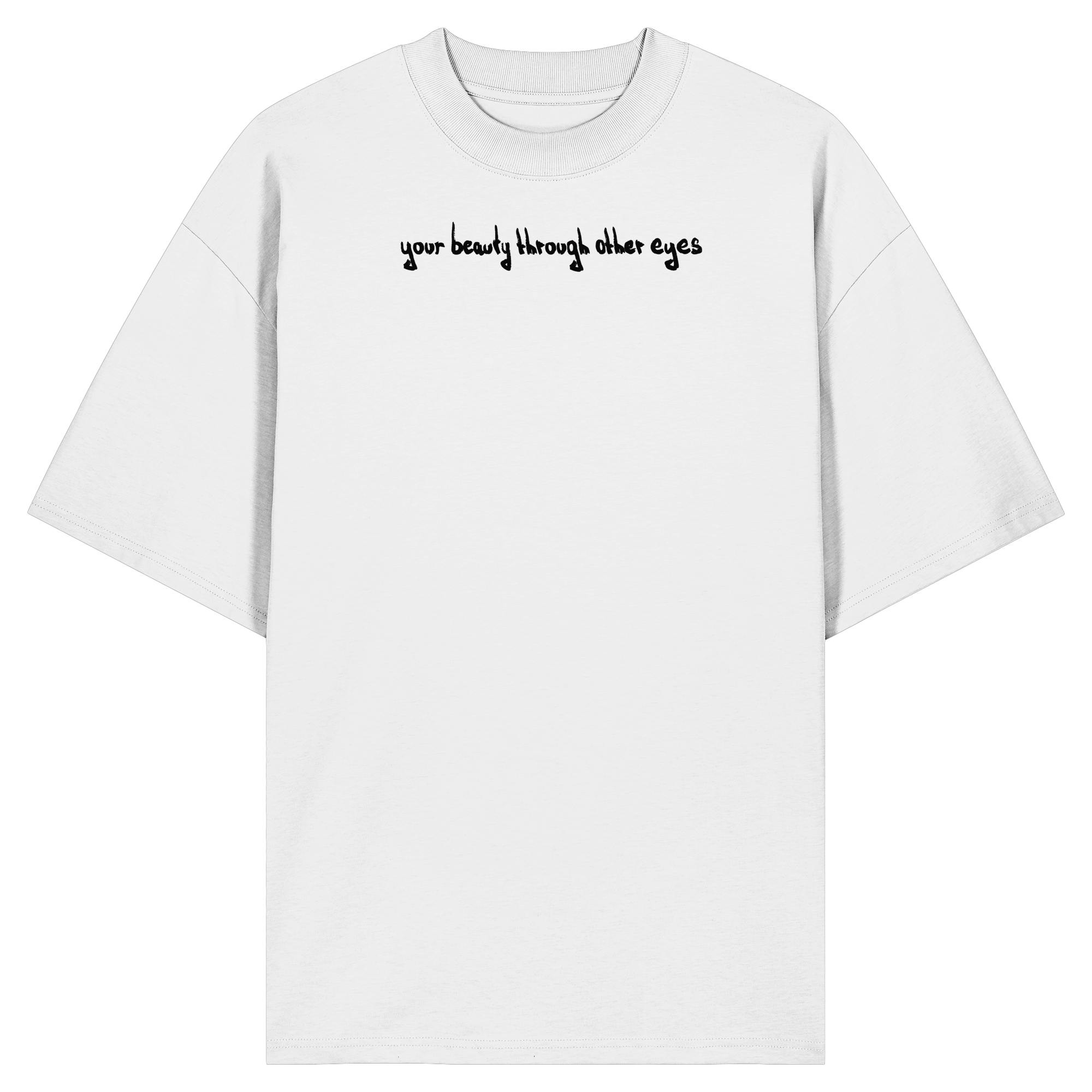 "Inperfection" - Organic Oversize Shirt