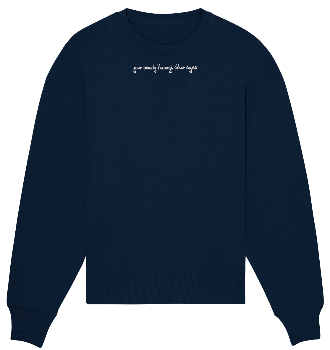 "Healing Web"  - Organic Oversize Sweatshirt