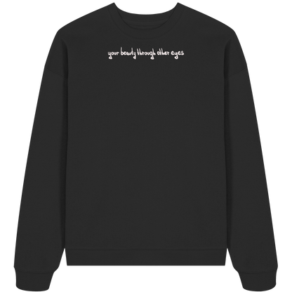 Sweater "Healing Web"  - Organic Oversize Sweatshirt