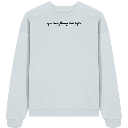 Sweater "Healing Web"  - Organic Oversize Sweatshirt