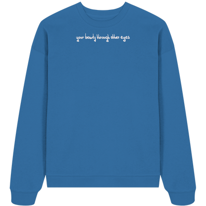 Sweater "Healing Web"  - Organic Oversize Sweatshirt