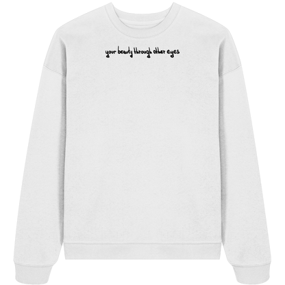 Sweater "Healing Web"  - Organic Oversize Sweatshirt